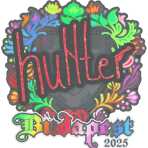 Sticker | huNter- (Holo) | Budapest 2025