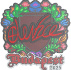 Sticker | device (Embroidered) | Budapest 2025 Sticker | device (Embroidered) | Budapest 2025 image