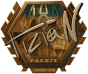Sticker | tiziaN (Gold) | London 2018