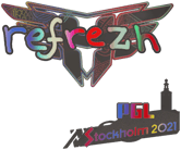 Sticker | refrezh (Holo) | Stockholm 2021 image