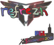 Sticker | refrezh (Holo) | Stockholm 2021