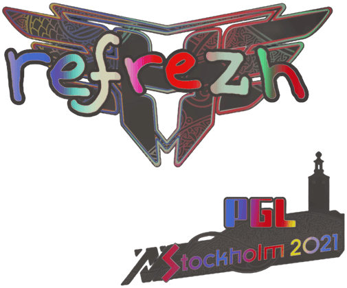 Sticker | refrezh (Olografico) | Stoccolma 2021