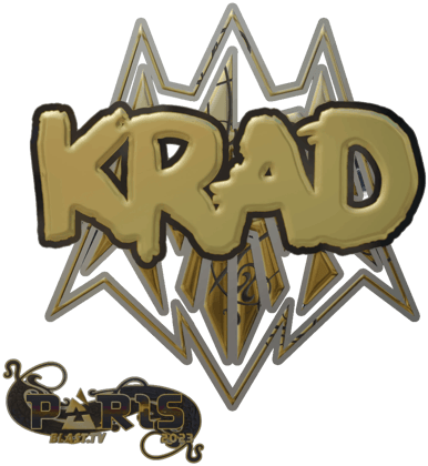 Sticker | Krad(금박) | 파리 2023