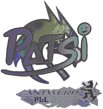 Sticker | Patsi(홀로그램) | 안트베르펜 2022