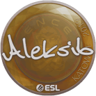 Sticker | Aleksib | Katowice 2019 image