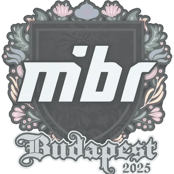 สติกเกอร์ | MIBR | Budapest 2025