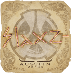 Sticker | slaxz- | Austin 2025