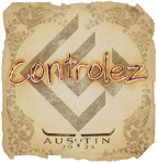 Sticker | controlez | Austin 2025