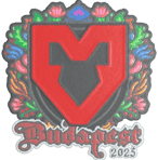 Sticker | MOUZ (Embroidered) | Budapest 2025