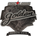 Sticker | Golden (Foil) | Berlin 2019 image