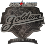 Sticker | Golden (Foil) | Berlin 2019