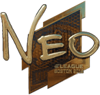 Sticker | NEO (Gold) | Boston 2018 Sticker | NEO (Gold) | Boston 2018 image