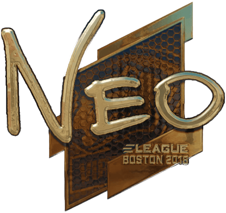 Sticker | NEO (Gold) | Boston 2018