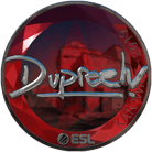 Sticker | dupreeh (Foil) | Katowice 2019 image