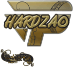 Sticker | hardzao (Gold) | Paris 2023 image