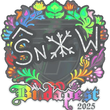 สติกเกอร์ | snow (Holo) | Budapest 2025