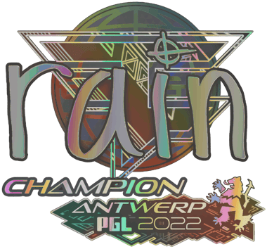 Sticker | rain (โฮโล, ผู้ชนะเลิศ) | Antwerp 2022