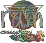 Sticker | rain (Holo, Champion) | Antwerp 2022
