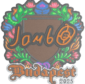 ステッカー | jambo (刺繍) | Budapest 2025