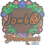 Sticker | jambo (Embroidered) | Budapest 2025