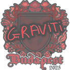 Sticker | Graviti | Budapest 2025 Sticker | Graviti | Budapest 2025 image