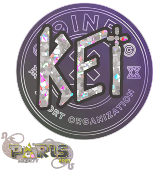 Sticker | KEi (brokatowa) | Paryż 2023