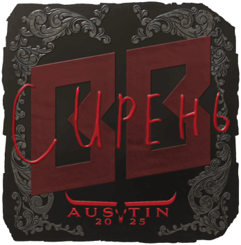 Sticker | S1ren (Foil) | Austin 2025
