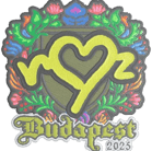 Sticker | ropz (Embroidered) | Budapest 2025 Sticker | ropz (Embroidered) | Budapest 2025 image