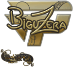 Sticker | biguzera (Gold) | Paris 2023 image