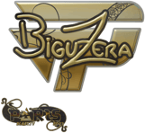 Sticker | biguzera (Gold) | Paris 2023