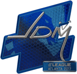 Sticker | jdm64 (Foil) | Atlanta 2017