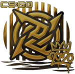 Sticker | Ninjas in Pyjamas (Gold) | 2020 RMR