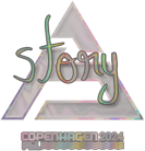 Sticker | story (Holo) | Copenhagen 2024 image