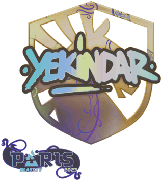 Sticker | YEKINDAR (Olografico) | Parigi 2023