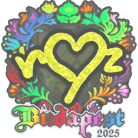 Sticker | ropz (Holo) | Budapest 2025 image