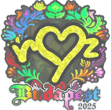 Calcomanía | ropz (holográfica) | Budapest 2025