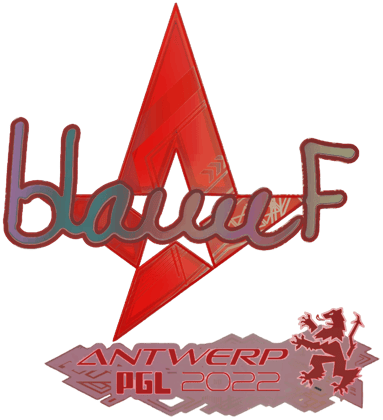 Sticker | blameF (Holo) | Antwerp 2022