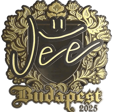 印花 | Jee(金色)| 2025年布达佩斯锦标赛