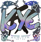 Sticker | kye (Holo) | Austin 2025
