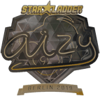 Sticker | aizy (Gold) | Berlin 2019 image