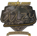 Sticker | aizy (Gold) | Berlin 2019