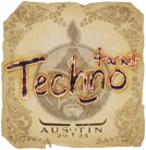 Sticker | Techno4K | Austin 2025 image