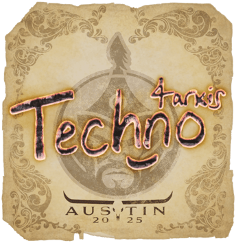 Sticker | Techno4K | Austin 2025