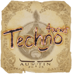 Sticker | Techno4K | Austin 2025