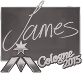 Sticker | James | Cologne 2015