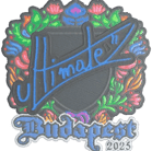 Sticker | ultimate (Embroidered) | Budapest 2025 Sticker | ultimate (Embroidered) | Budapest 2025 image
