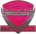 Sticker | oskar | Krakow 2017