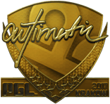 Sticker | autimatic (Gold) | Krakow 2017