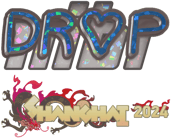 Sticker | drop (Glitter) | Shanghai 2024 image