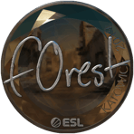 Sticker | f0rest (Foil) | Katowice 2019